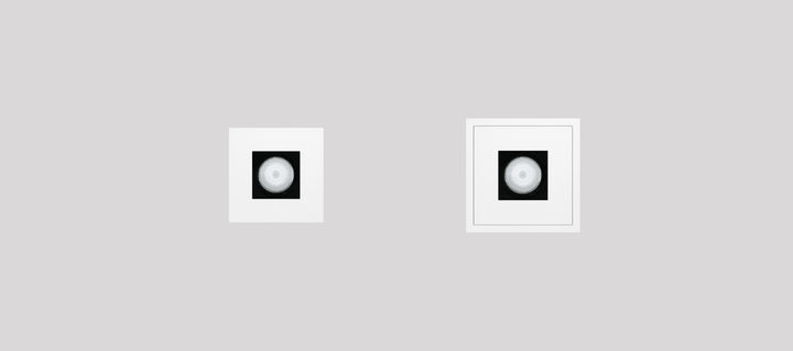 Mood Pro Adjustable Square (Professional Ceiling recessed downlight - Reggiani)