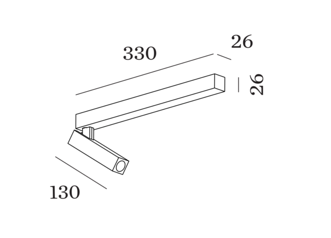 MICK 1.0 (Ceiling Spot Light - Wever & Ducre)